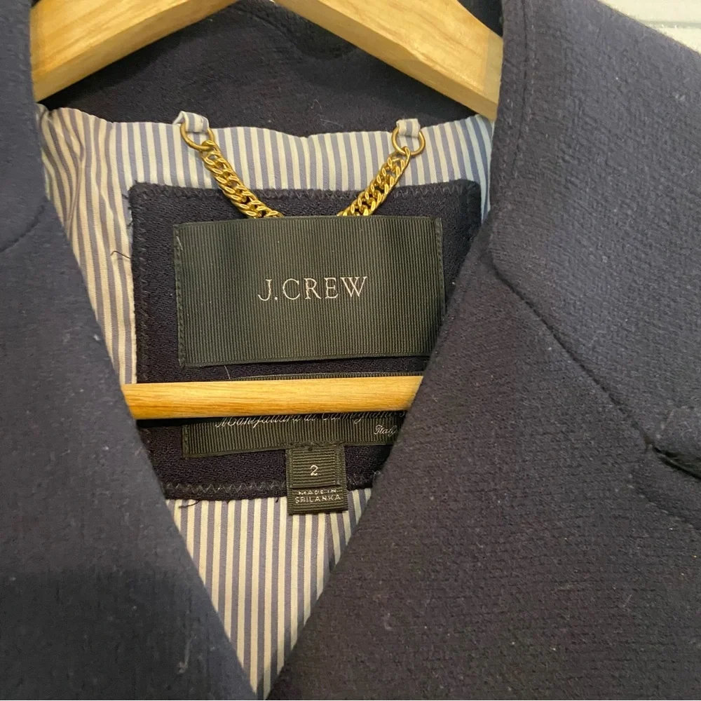 J. Crew Double Cloth wool blend pea coat - Picture 7 of 7